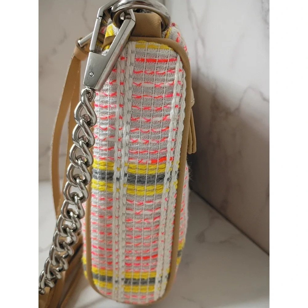 REBECCA MINKOFF Mini M.A.C. Pink Tweed Crossbody Bag - NWOT